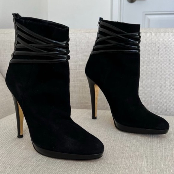Barbara Bui Heeled Ankle Suede Leather Women’s Boots - Size: 39.5 - Picture 1 of 16